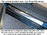 QAA DS39181 Polished Door Sill Trim 2Pc Fits 99-02 Silverado