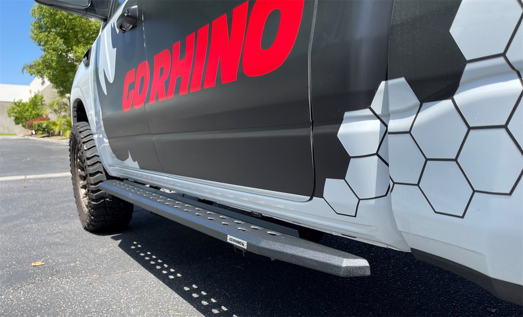 Go Rhino 69430687SPC RB20 Slim Line Running Boards w/Mounting Brackets Kit