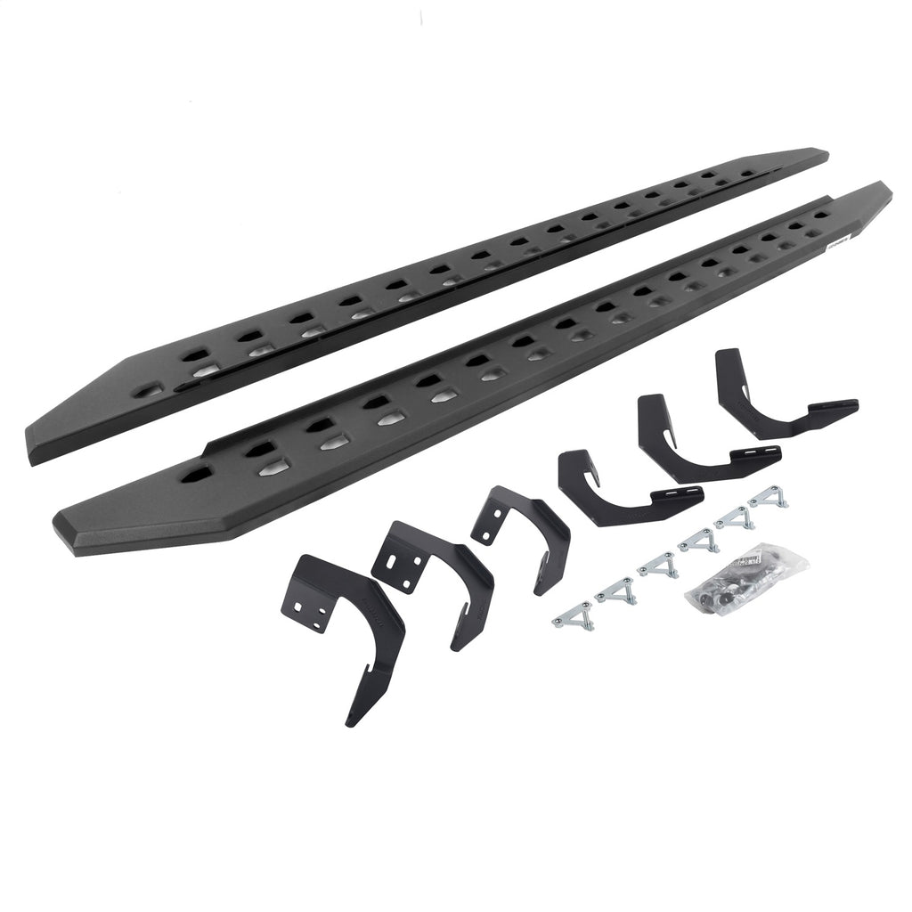 Go Rhino 69430687SPC RB20 Slim Line Running Boards w/Mounting Brackets Kit