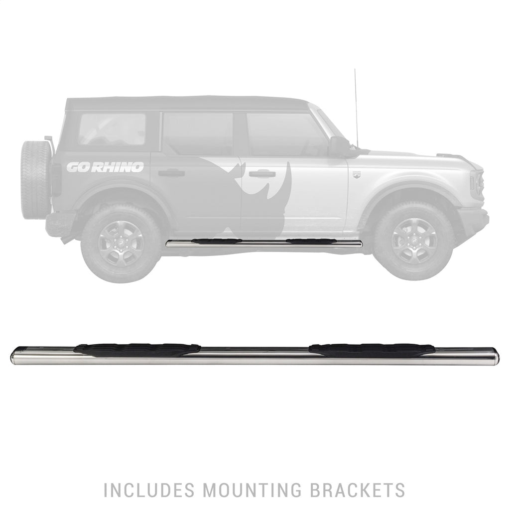 Go Rhino 10573PS 5 in. 1000 Series Side Steps