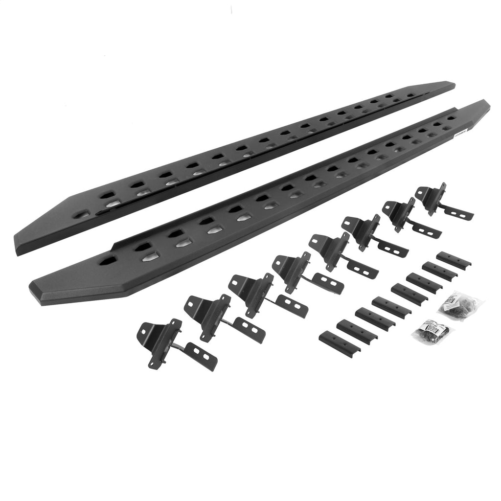Go Rhino 69451687SPC RB20 Slim Line Running Boards w/Mounting Brackets Kit