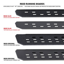Load image into Gallery viewer, Go Rhino 69610687ST RB30 Slim Line Running Boards w/Mounting Brackets Kit