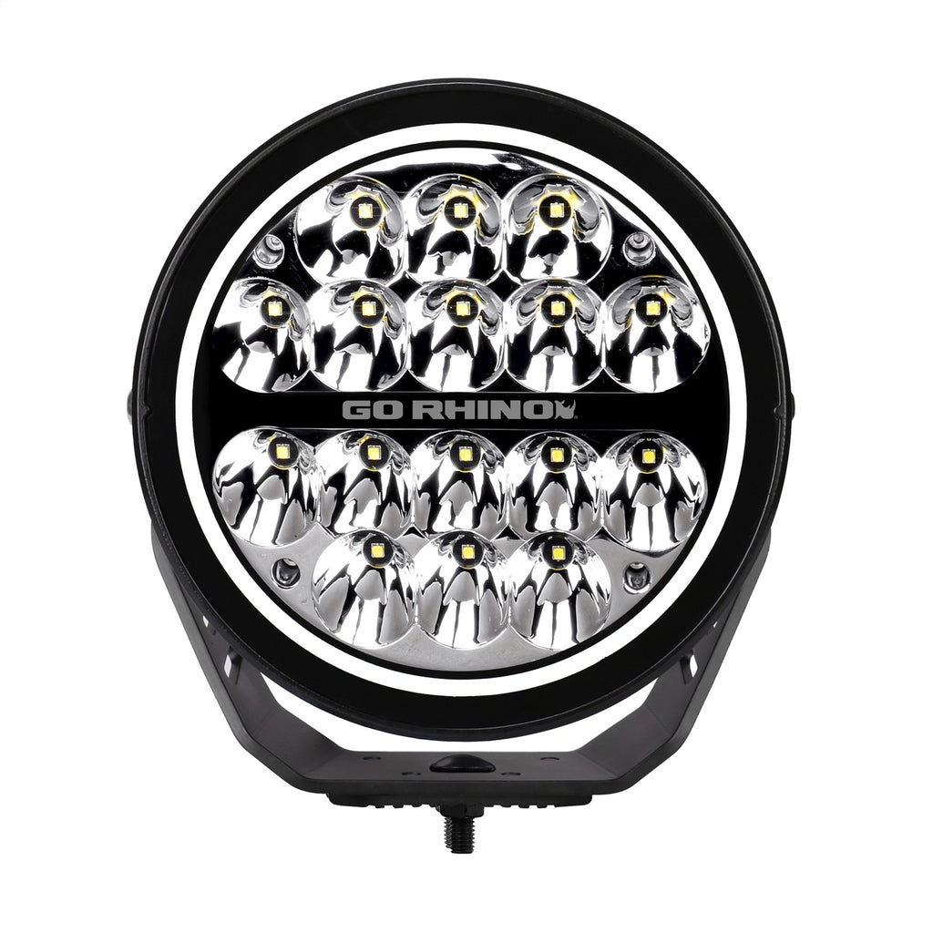 Go Rhino 750800711SRS Blackout Series - Maxround LED Spot Light