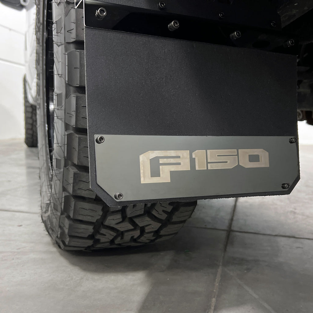 Putco 78510FD Front Mud Flaps w F150 Logo