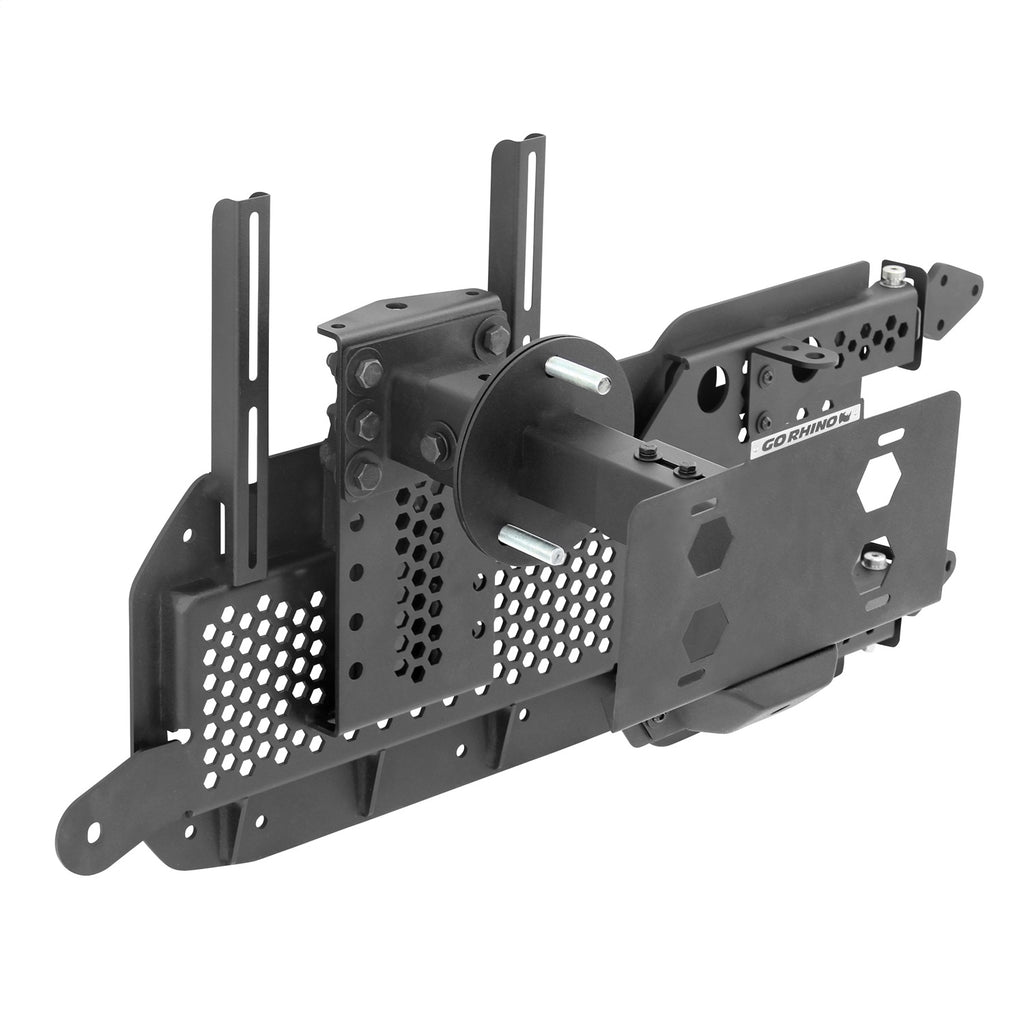 Go Rhino 27137T Rockline Tire Carrier Fits 18-24 Wrangler (JL)