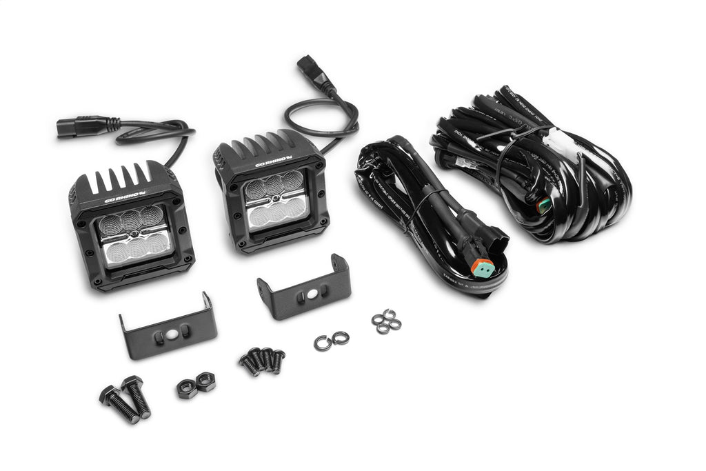 Go Rhino 751803023FCS Bright Series - LED Flood Light Kit