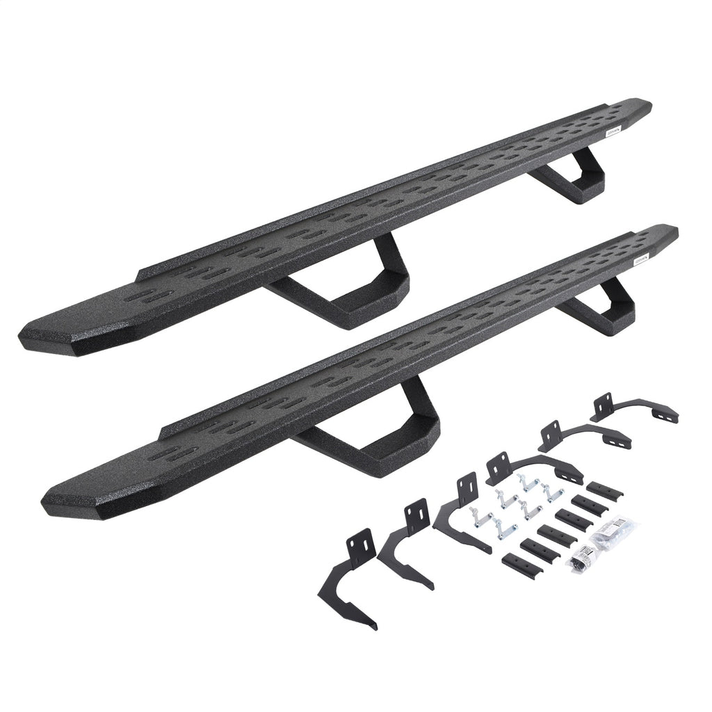 Go Rhino 6961068720T RB30 Running Boards w/Mounting Brackets