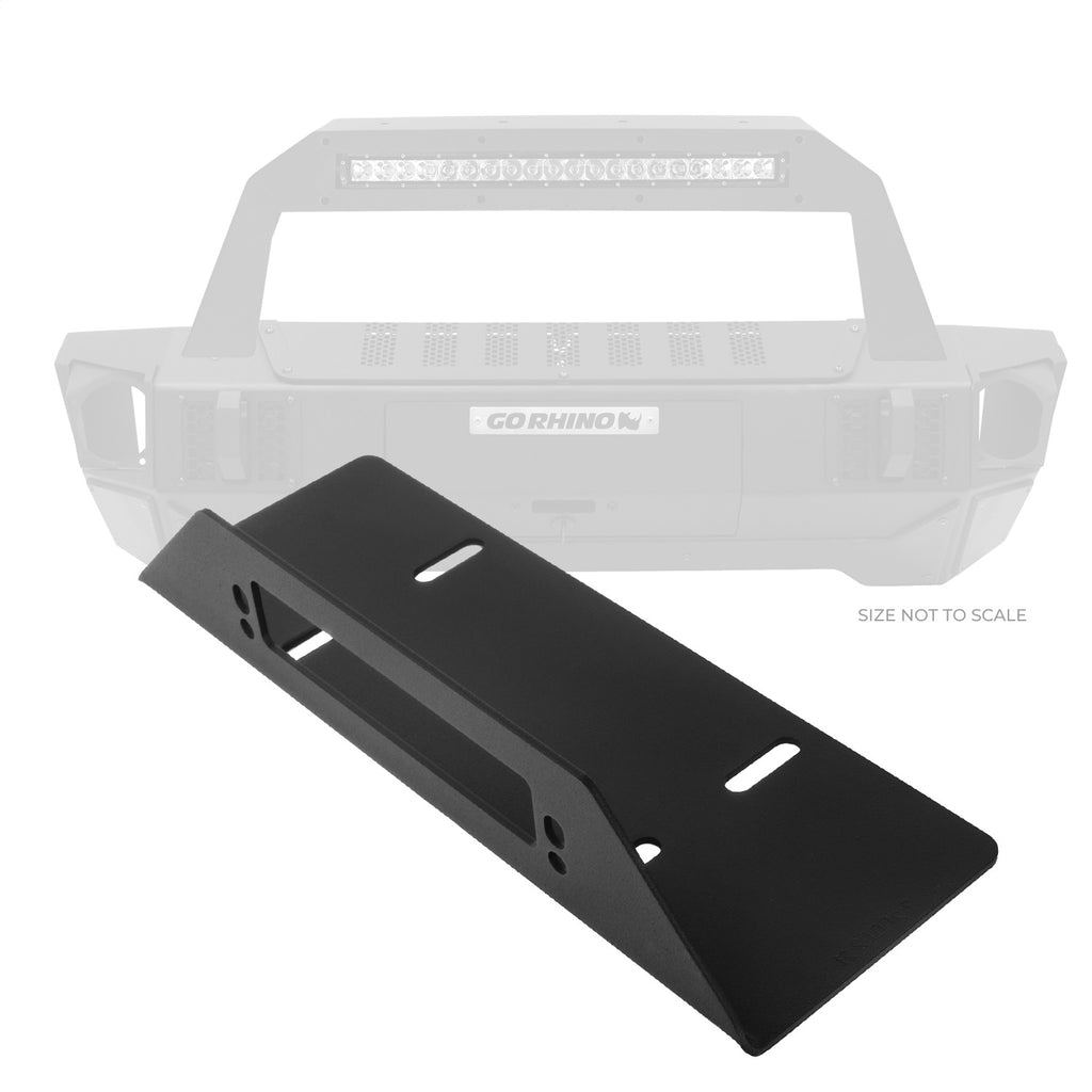 Go Rhino 332000T Rockline Bumper Fairlead Mount Plate
