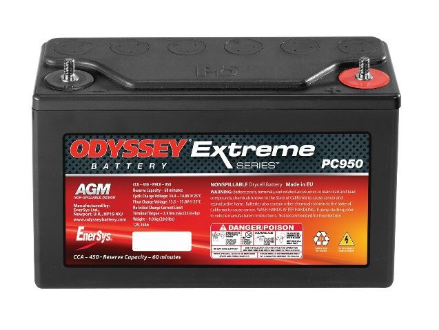 Odyssey Battery ODS-AGM30E Extreme Racing Battery