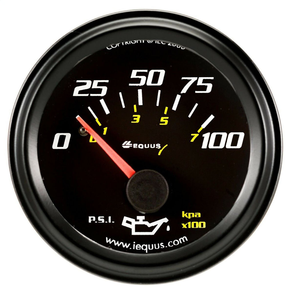 Equus 6234 6000 Series Oil Pressure Gauge