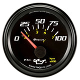 Equus 6234 6000 Series Oil Pressure Gauge