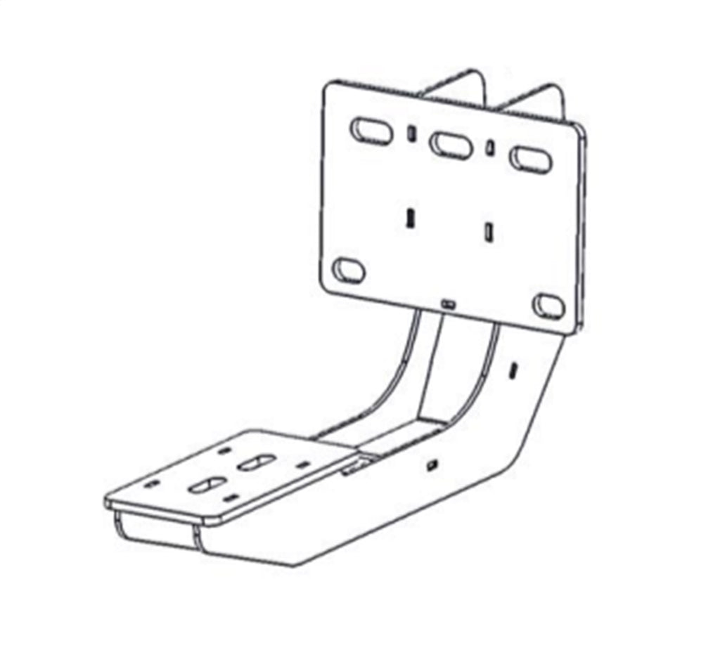 Go Rhino 6943066 V-Series V3/RB30/RB Slim Side Steps Mounting Brackets Fits 1500