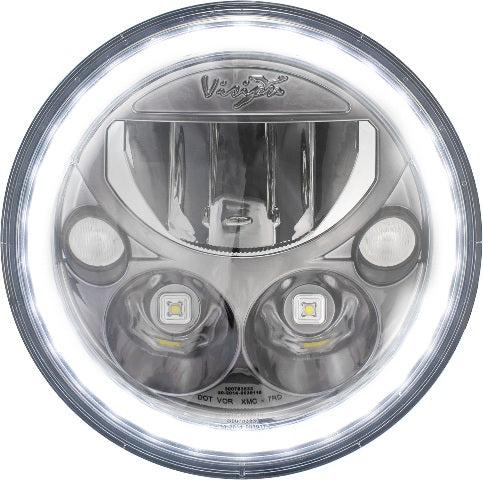 Vision X Lighting 9892436 Vortex LED Headlight Fits 07-15 Wrangler (JK)