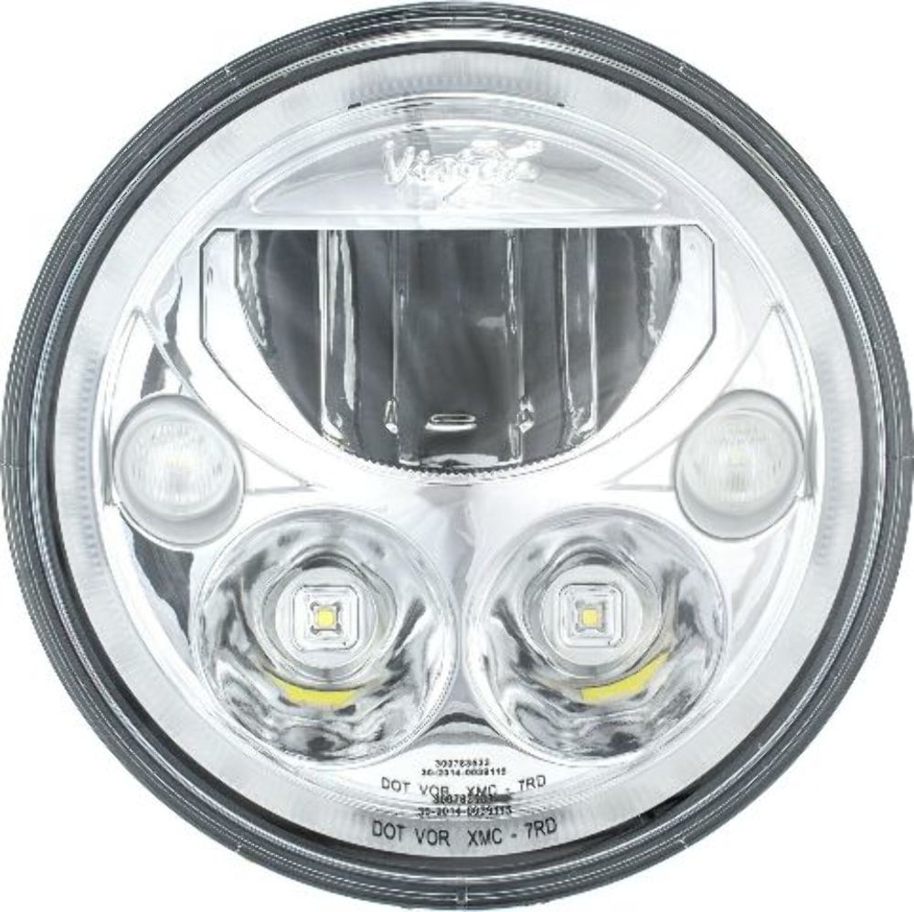 Vision X Lighting 9892733 Vortex LED Headlight Kit Fits 07-L ALL Wrangler (JK)