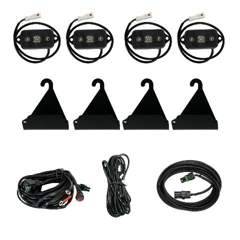 Baja Designs 398061 Bed Rail Cargo Light Kit White Fits 07-25 Tacoma Tundra