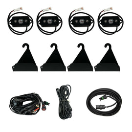 Baja Designs 398062 Bed Rail Cargo Light Kit Red Fits 05-25 Tacoma 07-25 Tundra