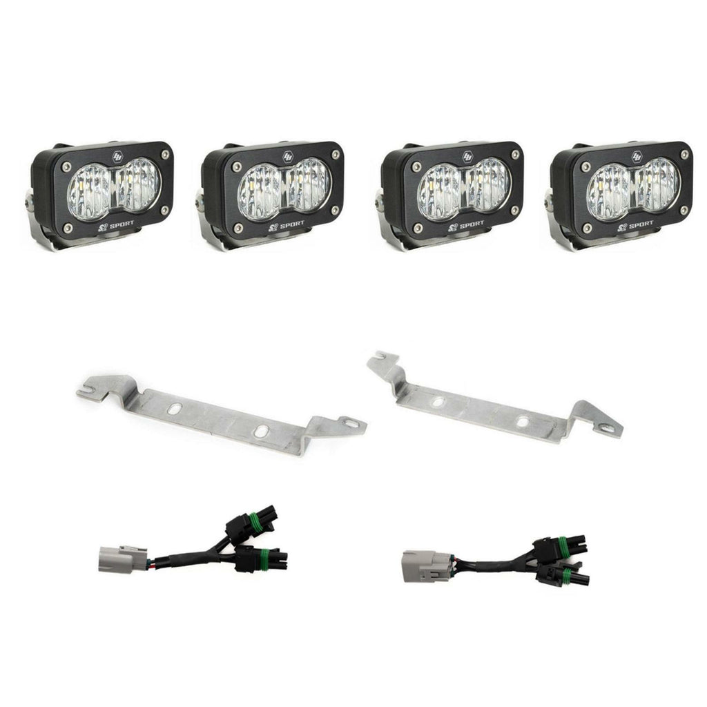 Baja Designs 44-8284 Clear OEM Fog Light Replacement 25-26 4Runner TRD Pro