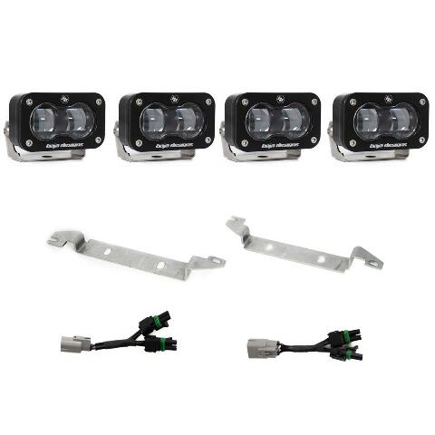 Baja Designs 44-8290 Clear OEM Fog Light Replacement Kit 24-25 Tacoma TRD Pro
