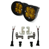 Baja Designs 447714 Tacoma/Tundra/4Runner Fog Light Kit Squadron SAE Amber FPK