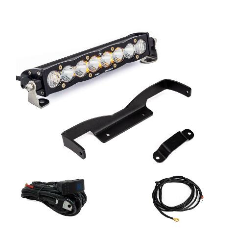 Baja Designs 448195 Clear 10" S8 Shock Tower Kit Fits Can-Am Maverick R