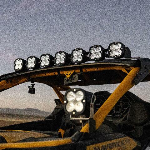 Baja Designs 448200 7XL Linkable Roof Mount Kit Fits Can-Am Maverick R