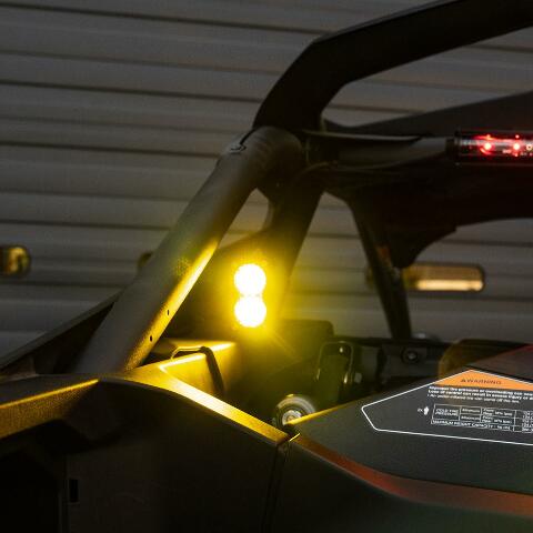 Baja Designs 448223 S2 Sport Chase Light Kit Fits Can-Am Maverick R