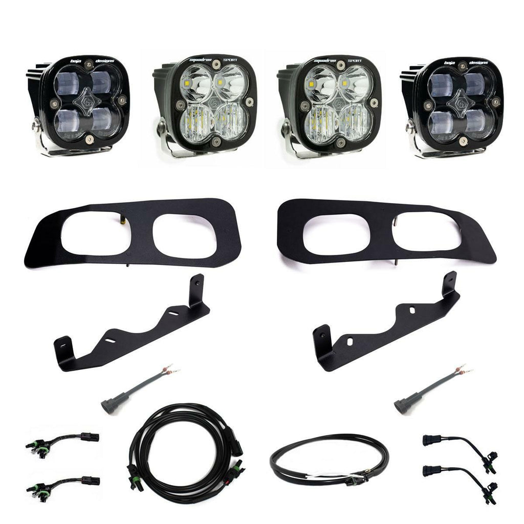 Baja Designs 448225UP Clear Fog Pocket Light Kit Fits 23-25 Ford F-250/350