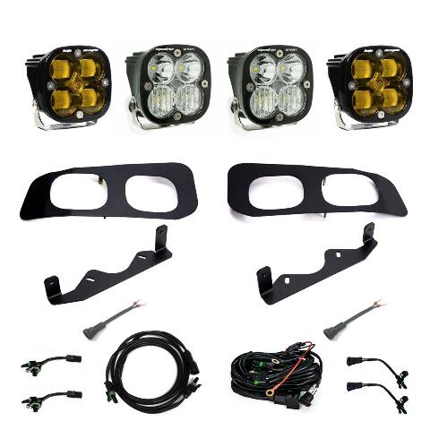 Baja Designs 448226 Amber Fog Pocket Light Kit Fits 23-25 Ford F-250/350