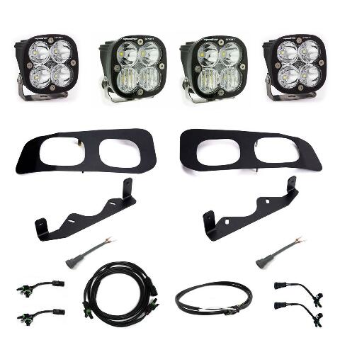 Baja Designs 448257UP Dual Fog Pocket Light Kit Fits 23-25 Ford Super Duty