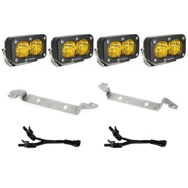 Baja Designs 448259 Amber Dual Fog Pocket Light Kit Fits 24-25 Tacoma
