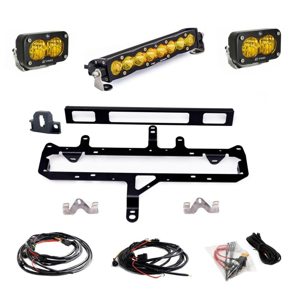 Baja Designs 448263 10" Light Bar Grille Conversion Light Kit Fits 24-25 Tacoma