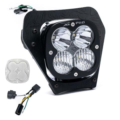 Baja Designs 507105 Spot Clear Headlight Kit Fits 2024 KTM XL 350 EXC-F