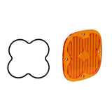 Baja Designs 668419 Amber Squadron Light Pod Lens Kit Wide Cornering Factory