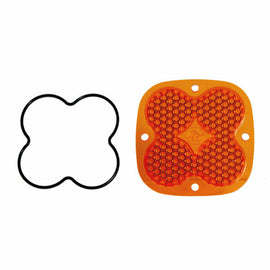 Baja Designs 668420 Amber Squadron Light Pod Lens Kit Work/Scene Factory