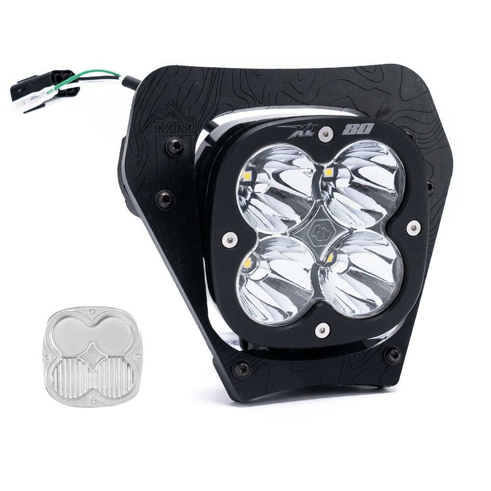 Baja Designs 677100 Clear Headlight Kit Fits 2024 KTM 350 EXC-F 500 EXC-F 450