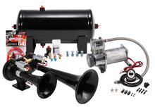 Load image into Gallery viewer, Kleinn Automotive Air Horns HK-EURO Pro Blaster ABS Dual Air Horn Kit