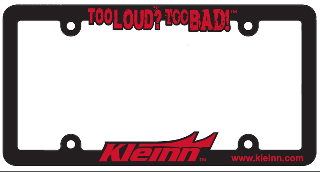 Kleinn Automotive Air Horns PLTFRAME License Plate Frame
