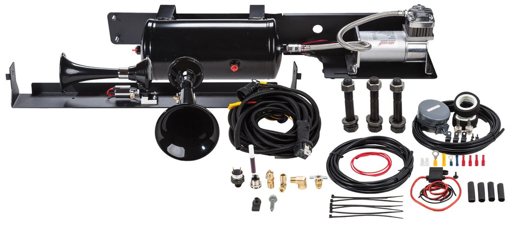 Kleinn Automotive Air Horns VELO-220 Train Horn And Onboard Air System w/Horn
