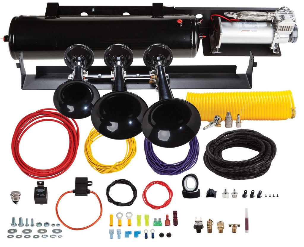 Kleinn Automotive Air Horns VELO-234 Train Horn And Onboard Air System w/Horn
