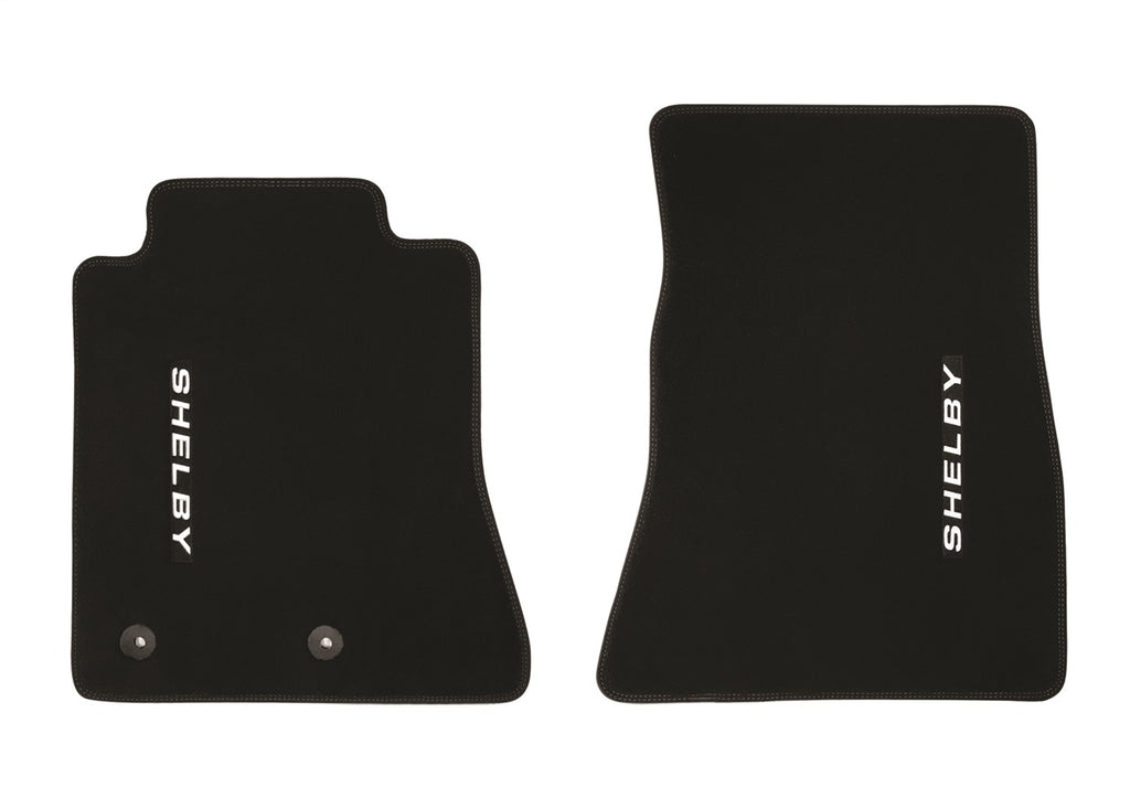 Drake Muscle FMS15-01-BLK Floor Mats Fits 15-21 Mustang