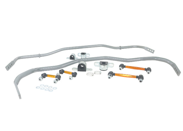 Whiteline BFK006 Front 35mm & Rear 25mm Swaybar Kit for Ford Mustang 15-18