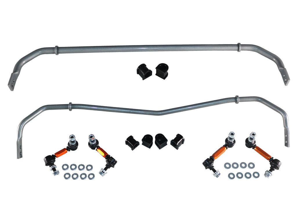 Whiteline BMK006 Front and Rear Sway Bar Vehicle Kit Fits Mazda RX-8 04-11