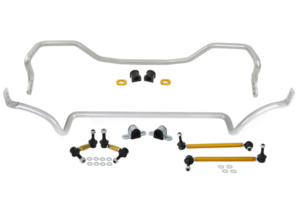 Whiteline BMK008 Front & Rear Sway Bar Vehicle Kit Fits Lancer Ralliart 09-15