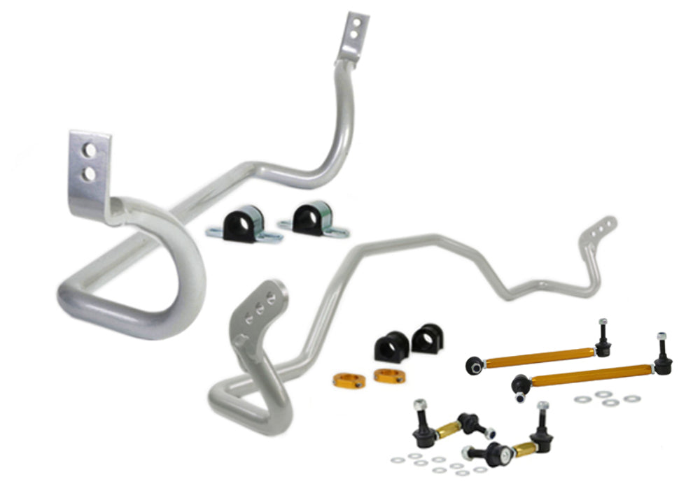 Whiteline BMK008 Front & Rear Sway Bar Vehicle Kit Fits Lancer Ralliart 09-15