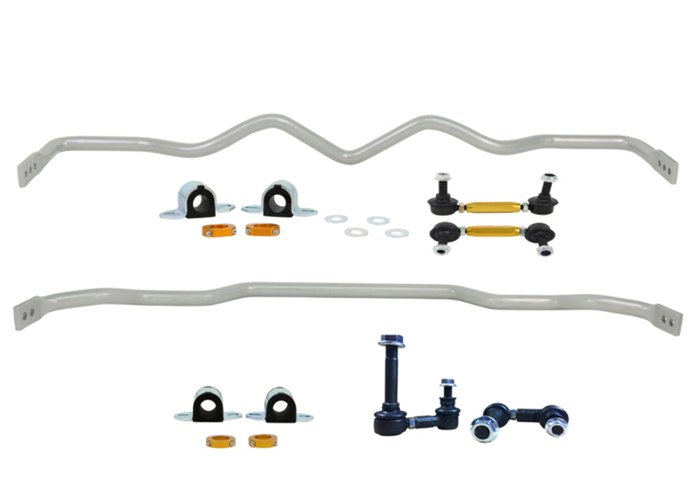 Whiteline BNK014 Front 27mm & Rear 24mm Swaybar Kit Fits Nissan 370Z 09-18