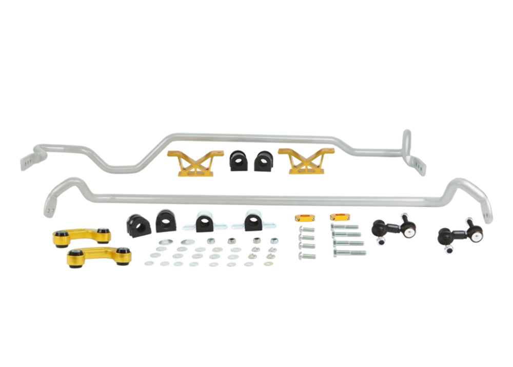 Whiteline BSK007M Front 24mm and Rear 24mm Swaybar Kit Fits Impreza 02-07