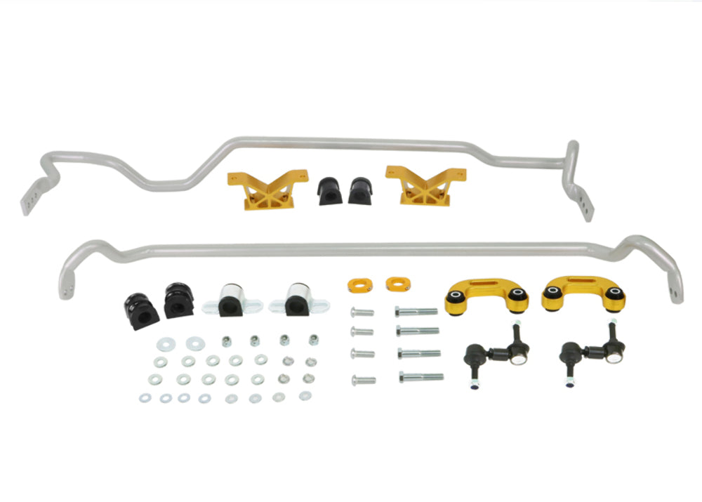 Whiteline BSK007M Front 24mm and Rear 24mm Swaybar Kit Fits Impreza 02-07