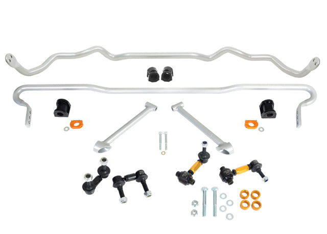 Whiteline BSK017 Front 26mm and Rear 22mm Swaybar Kit Fits Subaru WRX 15-18