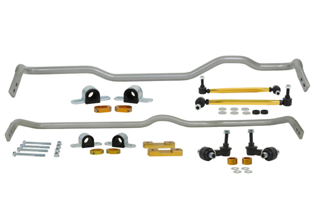 Whiteline BWK019 Front 26mm and Rear 24mm Swaybar Kit for A3 Quattro 15-19