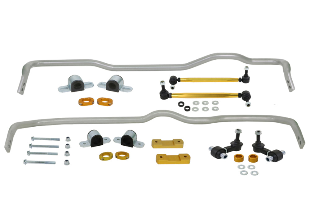 Whiteline BWK019 Front 26mm and Rear 24mm Swaybar Kit for A3 Quattro 15-19